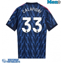 Arsenal Riccardo Calafiori #33 Replica Away Shirt 2025-26 Short Sleeve